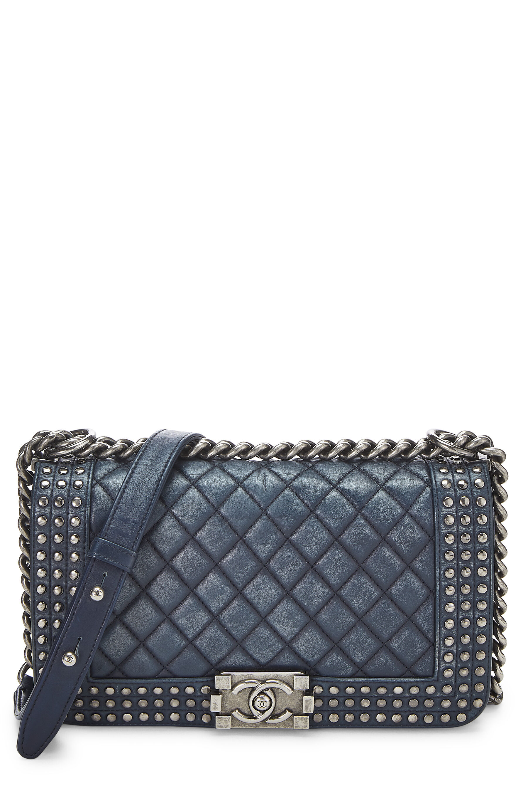 Chanel ParisDallas Fringe Flap Shoulder Bag Black Quilted Leather
